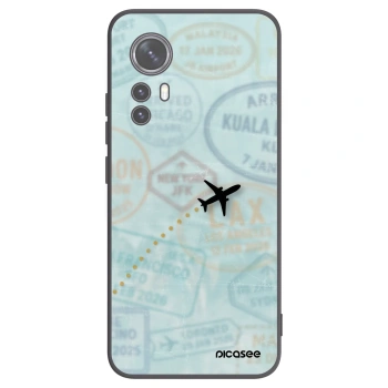 Picasee Μαύρη θήκη σιλικόνης για Xiaomi 12X - FLIGHT PATH