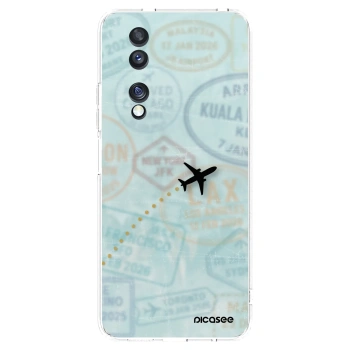 Picasee διαφανής θήκη σιλικόνης Honor 70 - FLIGHT PATH