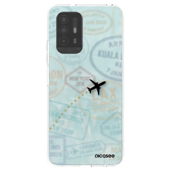 Picasee διαφανής θήκη σιλικόνης OPPO A94 5G - FLIGHT PATH