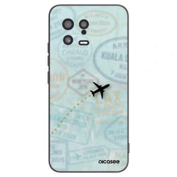 Picasee Μαύρη θήκη σιλικόνης για Xiaomi 13 - FLIGHT PATH