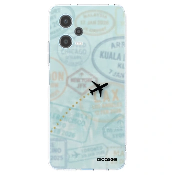 Picasee διαφανής θήκη σιλικόνης Xiaomi Redmi Note 12 5G - FLIGHT PATH