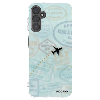 Picasee διαφανής θήκη σιλικόνης Samsung Galaxy A14 4G A145R - FLIGHT PATH