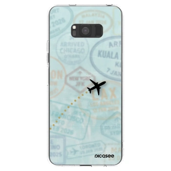 Picasee διαφανής θήκη σιλικόνης Samsung Galaxy S8 G950F - FLIGHT PATH