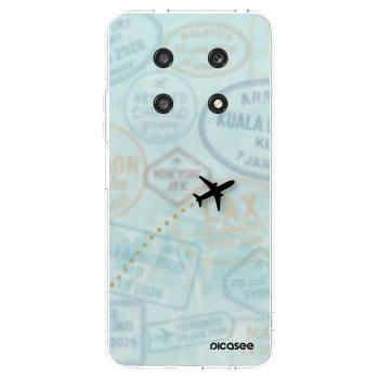 Picasee διαφανής θήκη σιλικόνης Honor Magic4 Lite 5G - FLIGHT PATH
