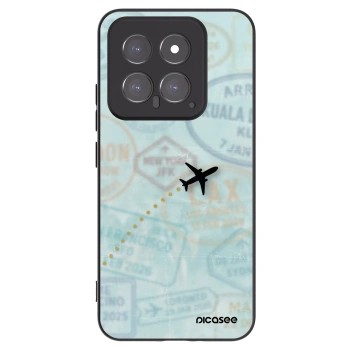 Picasee Μαύρη θήκη σιλικόνης για Xiaomi 14 - FLIGHT PATH