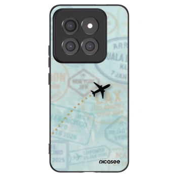 Picasee Μαύρη θήκη σιλικόνης για Xiaomi 14 Pro - FLIGHT PATH
