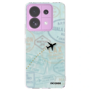 Picasee διαφανής θήκη σιλικόνης Xiaomi Redmi Note 13 Pro 5G - FLIGHT PATH