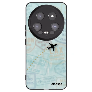 Picasee Μαύρη θήκη σιλικόνης για Xiaomi 14 Ultra - FLIGHT PATH
