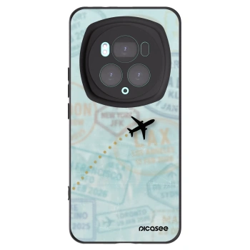 Picasee Μαύρη θήκη σιλικόνης για Honor Magic6 Pro - FLIGHT PATH