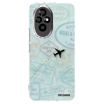Picasee διαφανής θήκη σιλικόνης Honor 200 Pro 5G - FLIGHT PATH
