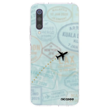Picasee διαφανής θήκη σιλικόνης Xiaomi Mi 9 - FLIGHT PATH