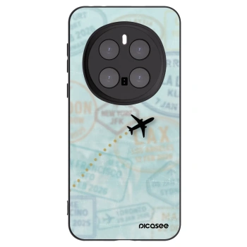 Picasee Μαύρη θήκη σιλικόνης για Honor Magic7 Pro 5G - FLIGHT PATH