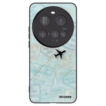 Picasee Μαύρη θήκη σιλικόνης για Xiaomi 15 Ultra - FLIGHT PATH