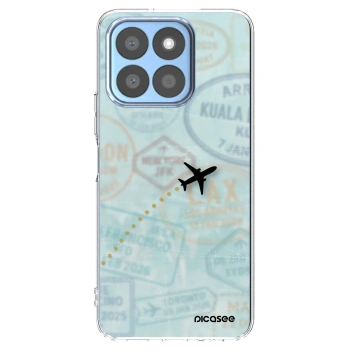 Picasee διαφανής θήκη σιλικόνης Honor X8c - FLIGHT PATH