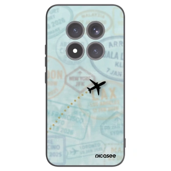 Picasee Μαύρη θήκη σιλικόνης για Xiaomi Redmi Note 15 Pro+ - FLIGHT PATH