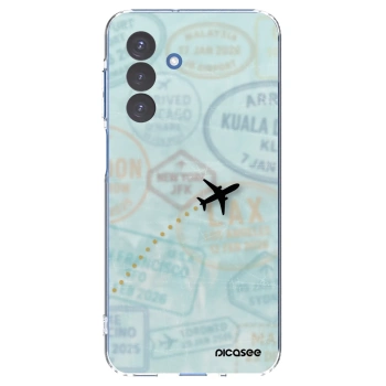 Picasee διαφανής θήκη σιλικόνης Samsung Galaxy A17 5G - FLIGHT PATH