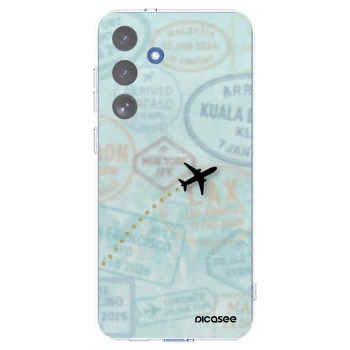 Picasee διαφανής θήκη σιλικόνης Samsung Galaxy S25 FE 5G - FLIGHT PATH