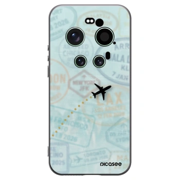 Picasee Μαύρη θήκη σιλικόνης για Xiaomi 17 Ultra - FLIGHT PATH