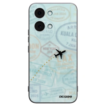Picasee Μαύρη θήκη σιλικόνης για Xiaomi Poco X8 Pro Max - FLIGHT PATH