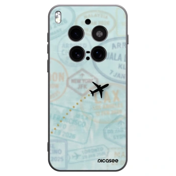 Picasee Μαύρη θήκη σιλικόνης για Vivo X300 Pro - FLIGHT PATH