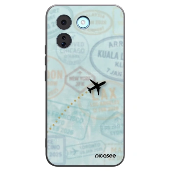 Picasee Μαύρη θήκη σιλικόνης για Xiaomi Redmi Note 17 Pro MAX 5G - FLIGHT PATH