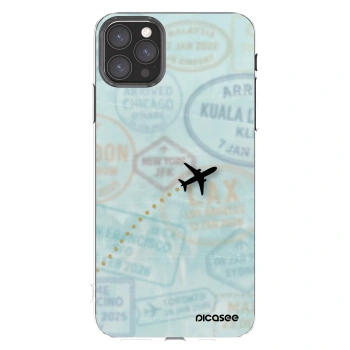 Picasee διαφανής θήκη σιλικόνης Apple iPhone 11 Pro Max - FLIGHT PATH