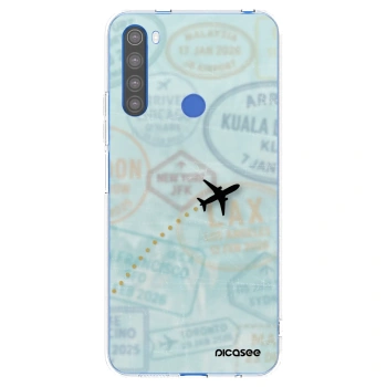 Picasee διαφανής θήκη σιλικόνης Xiaomi Redmi Note 8T - FLIGHT PATH