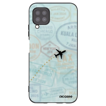 Picasee Μαύρη θήκη σιλικόνης για Huawei P40 Lite - FLIGHT PATH