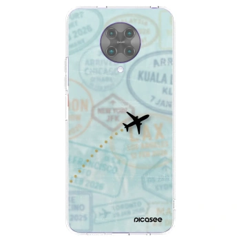 Picasee διαφανής θήκη σιλικόνης Xiaomi Poco F2 Pro - FLIGHT PATH