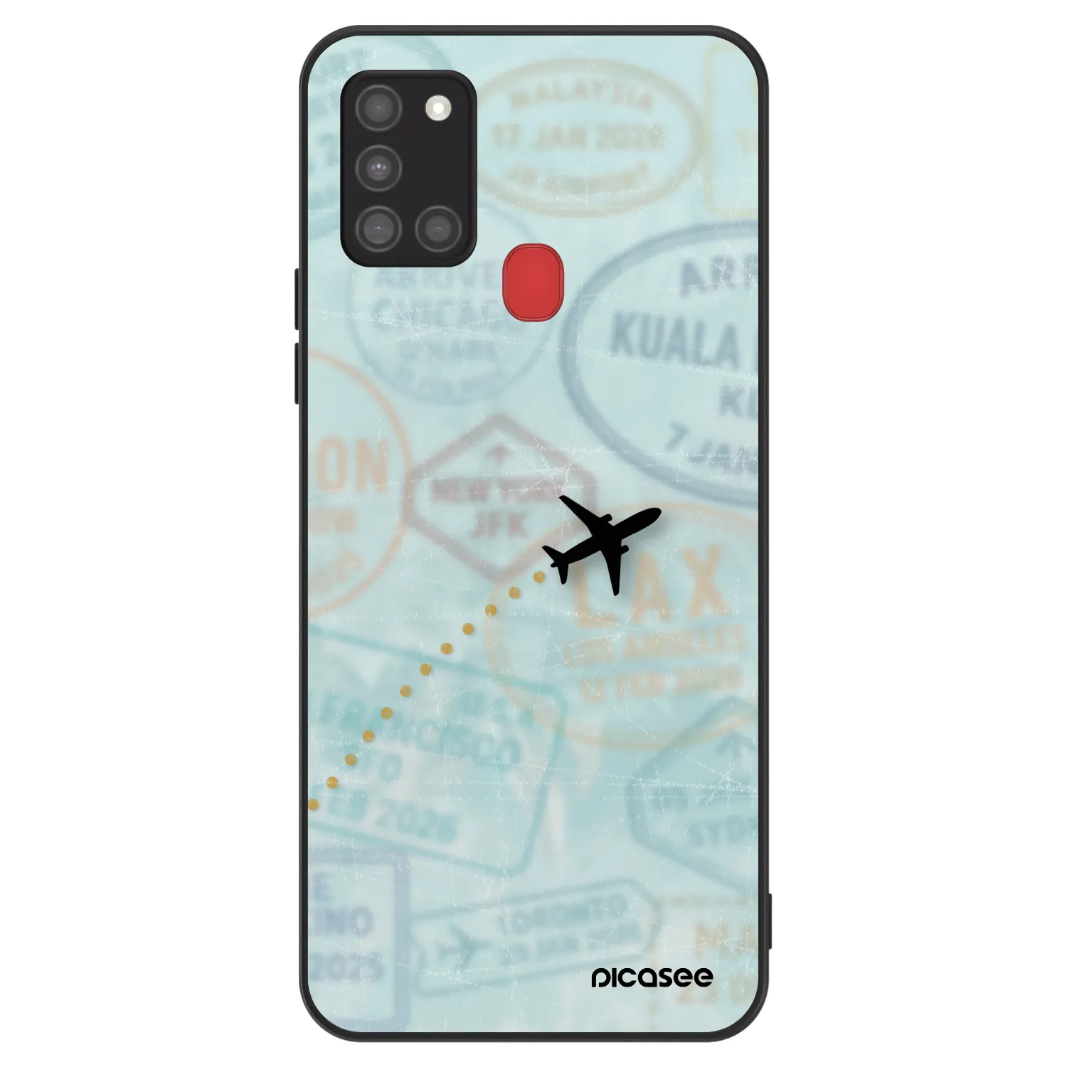 Picasee ULTIMATE CASE για Samsung Galaxy A21s - FLIGHT PATH
