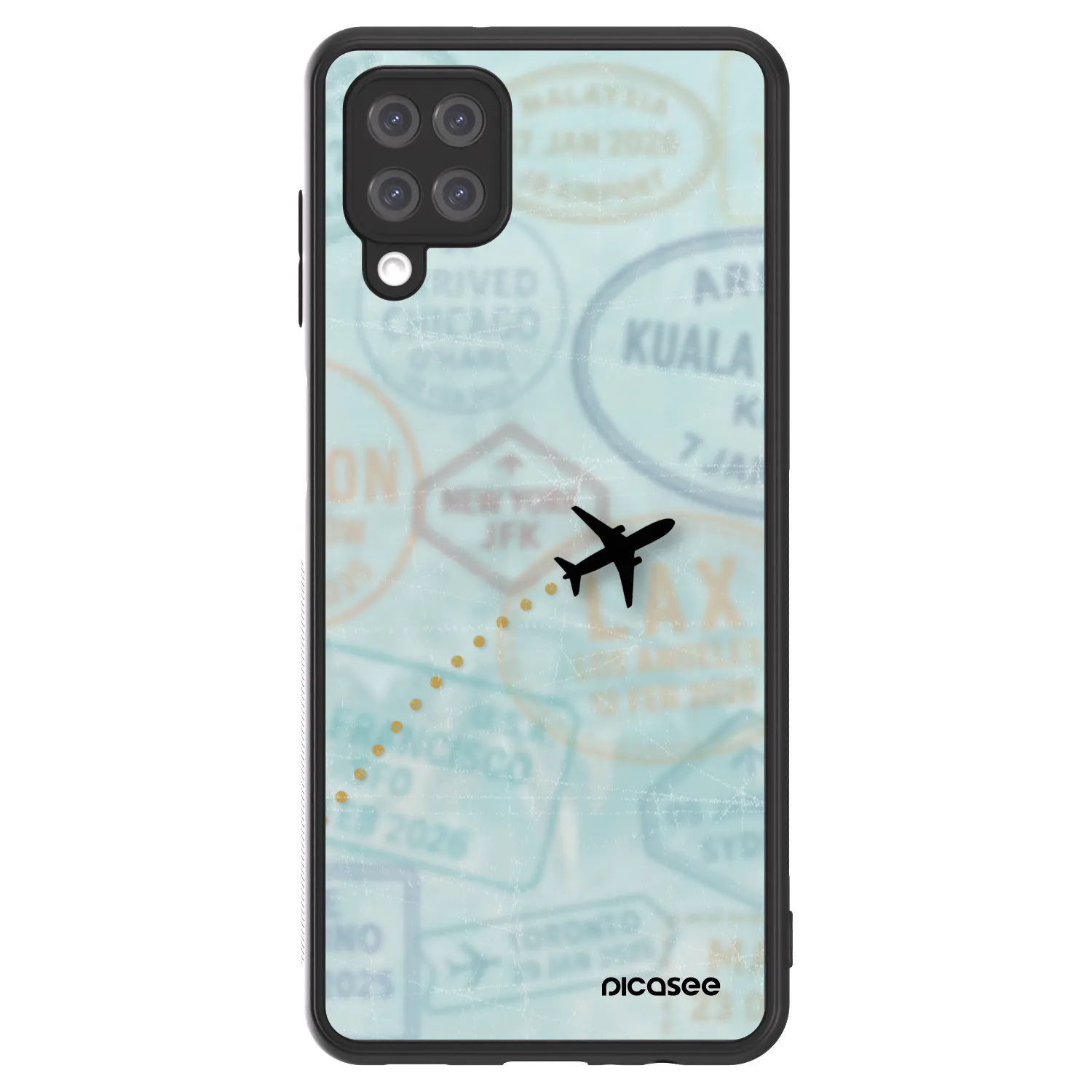 Picasee ULTIMATE CASE για Samsung Galaxy A12 A125F - FLIGHT PATH
