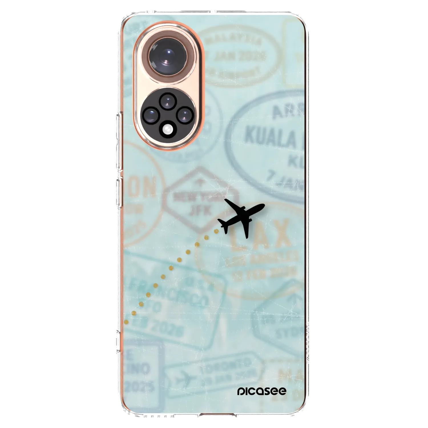 Picasee διαφανής θήκη σιλικόνης Huawei Nova 9 - FLIGHT PATH