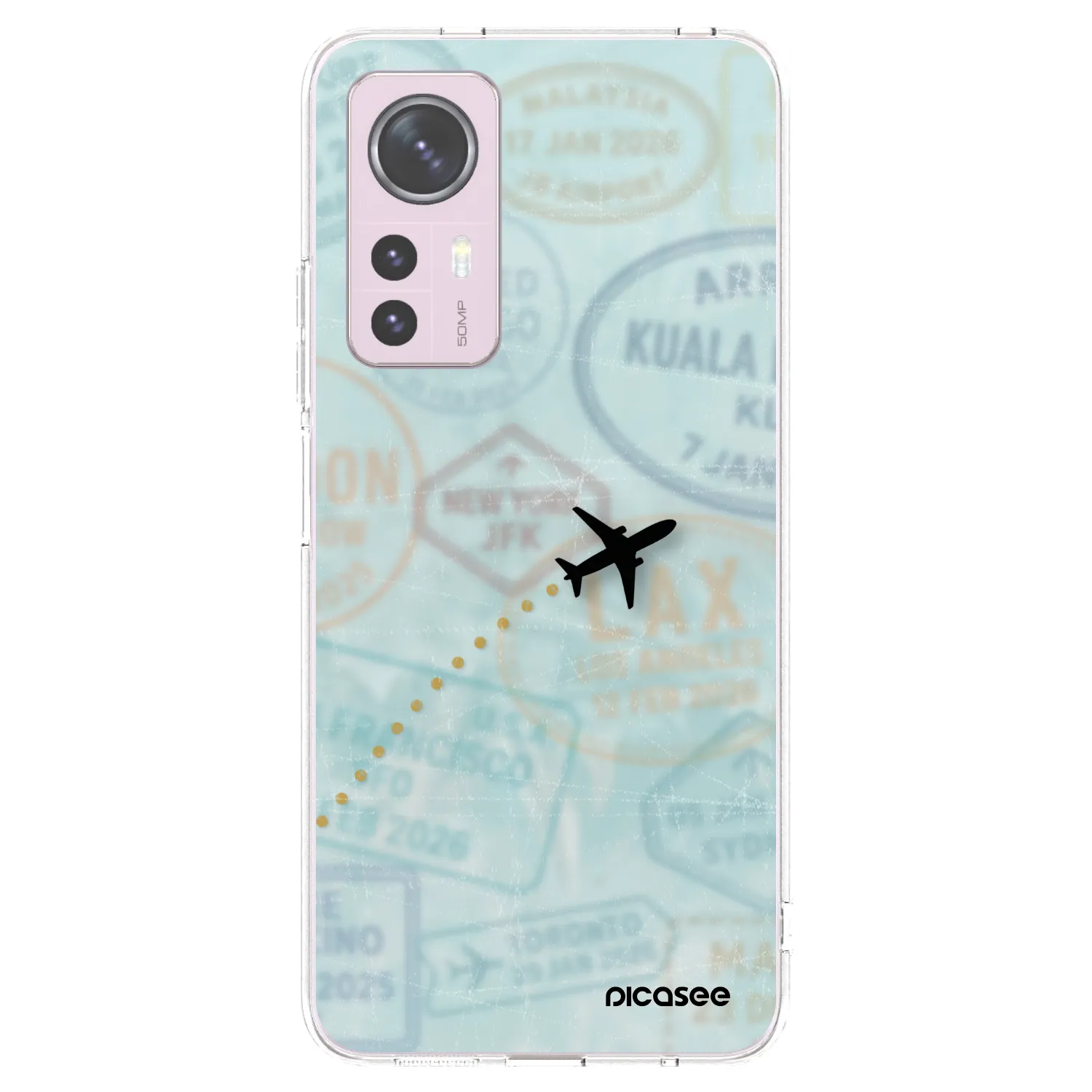 Picasee διαφανής θήκη σιλικόνης Xiaomi 12 - FLIGHT PATH