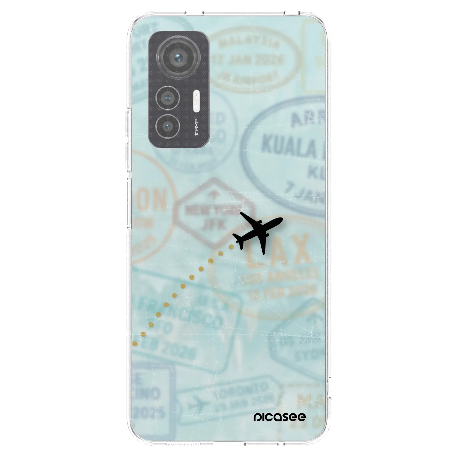 Picasee διαφανής θήκη σιλικόνης Xiaomi 12 Lite - FLIGHT PATH
