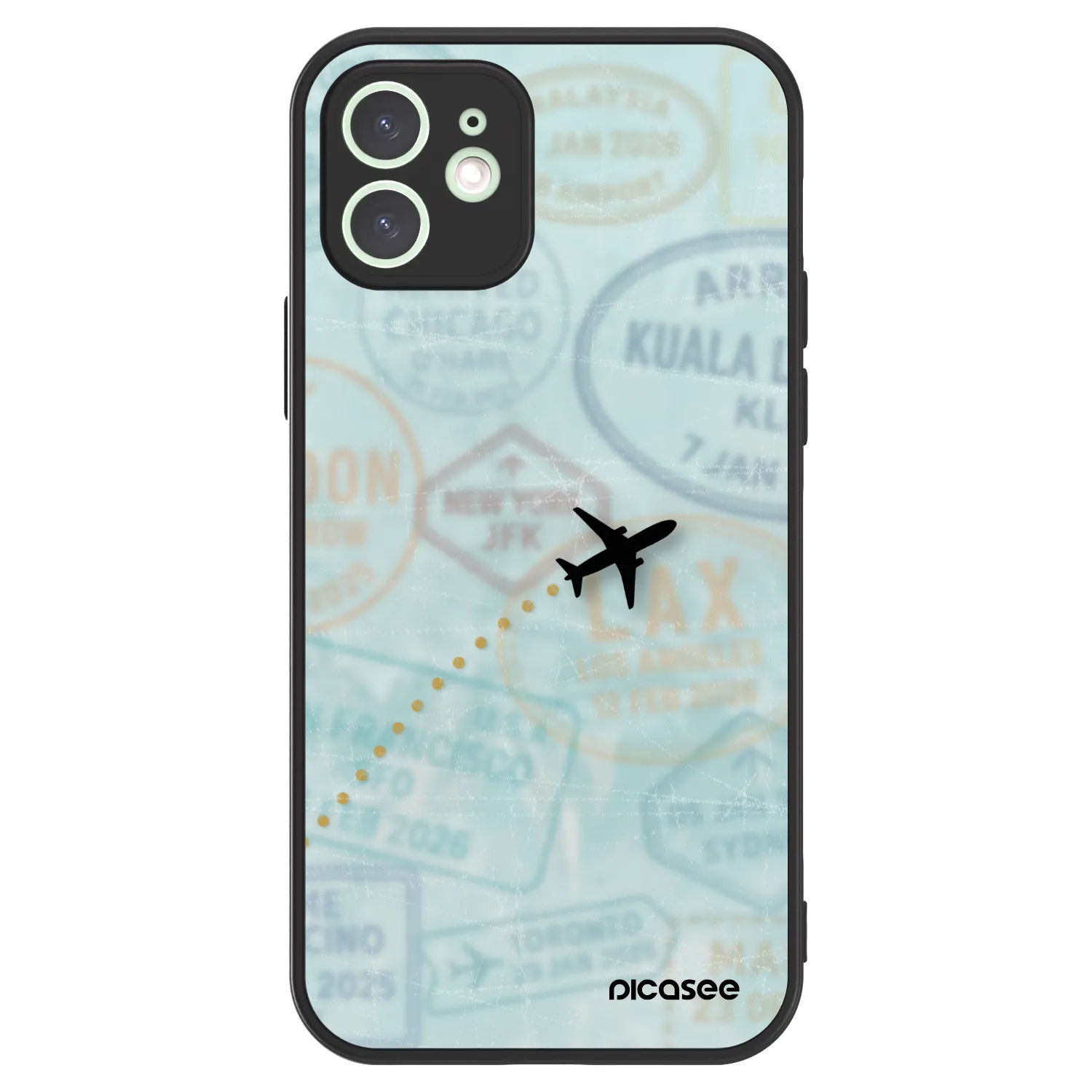 Picasee ULTIMATE CASE MagSafe pro Apple iPhone 12 - FLIGHT PATH