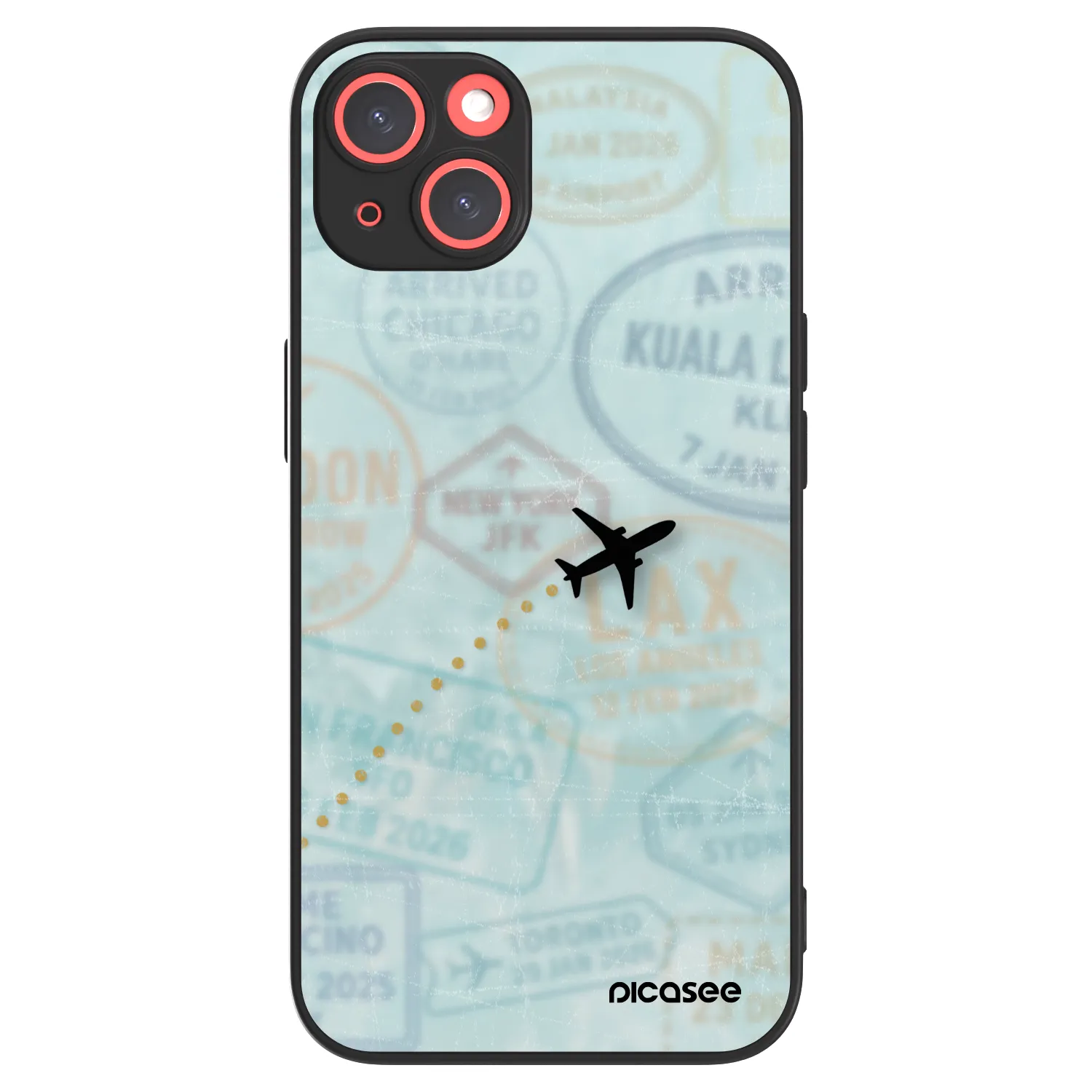 Picasee ULTIMATE CASE MagSafe pro Apple iPhone 13 - FLIGHT PATH