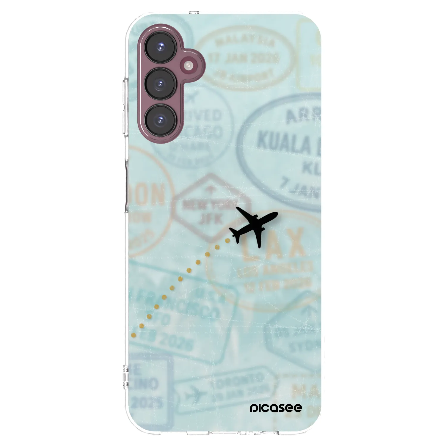 Picasee διαφανής θήκη σιλικόνης Samsung Galaxy A05s A057G - FLIGHT PATH