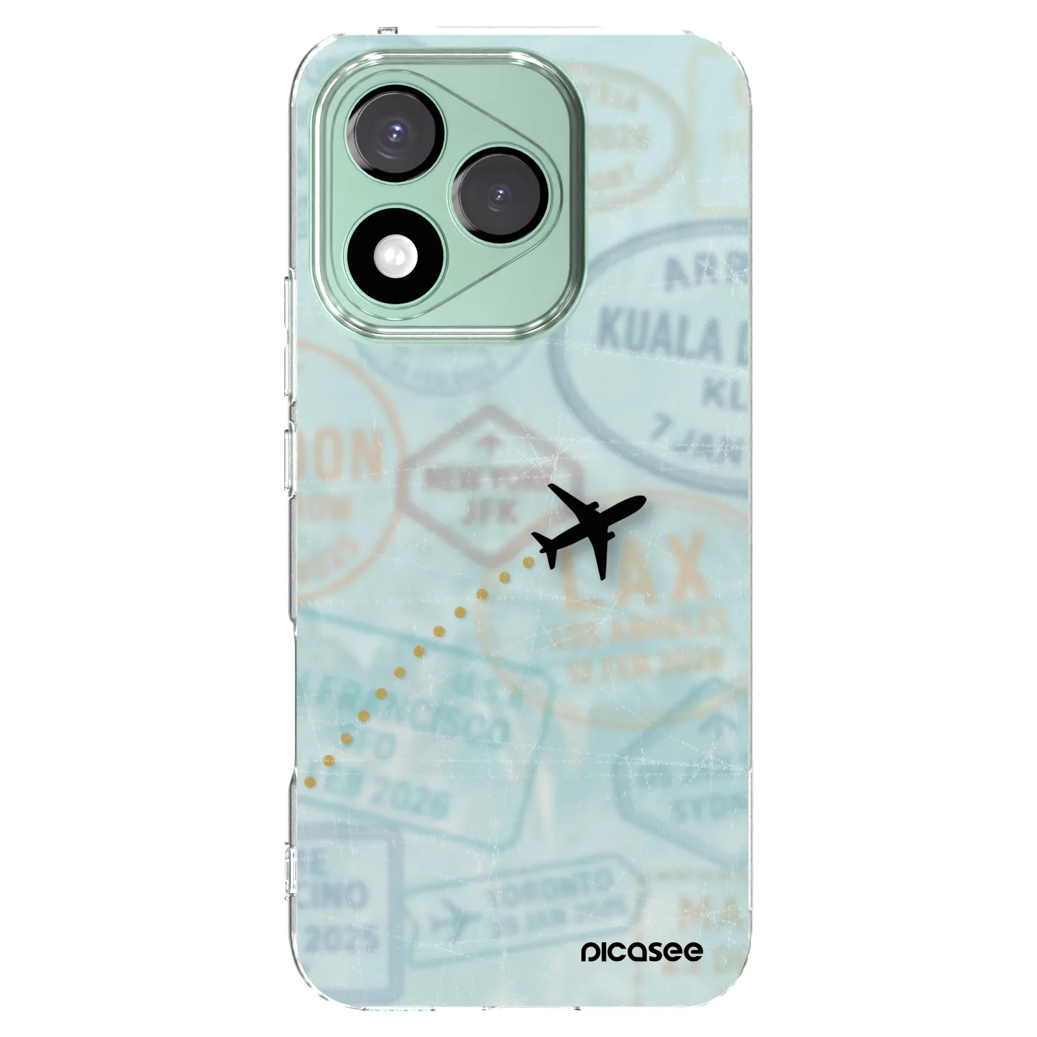 Picasee διαφανής θήκη σιλικόνης Honor 400 Lite 5G - FLIGHT PATH