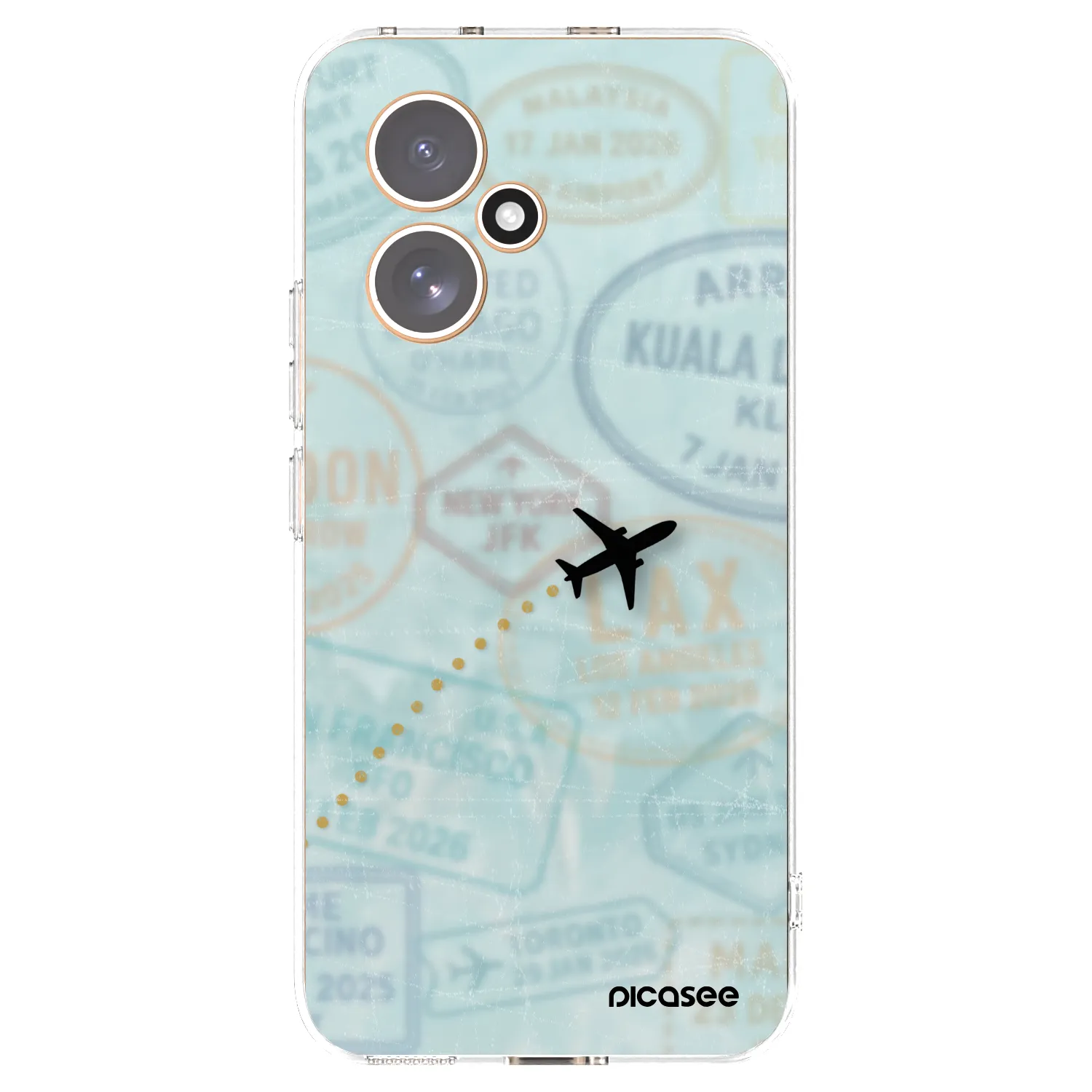 Picasee διαφανής θήκη σιλικόνης Honor 400 5G - FLIGHT PATH