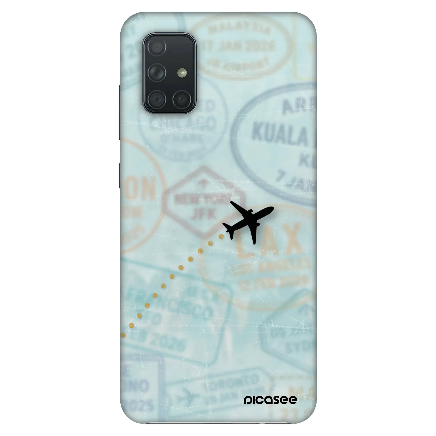 Picasee Fashion Case για Samsung Galaxy A71 A715F - FLIGHT PATH