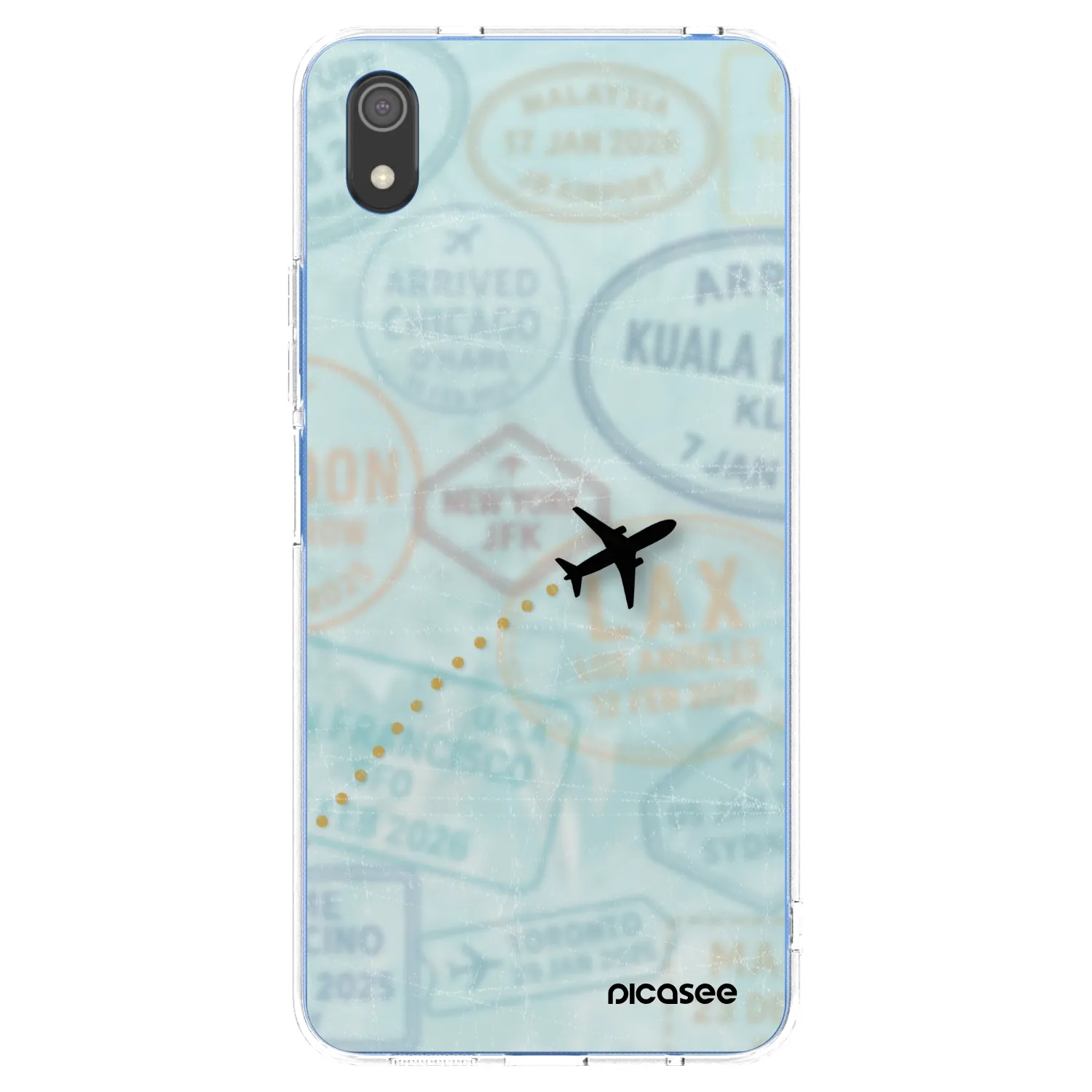 Picasee διαφανής θήκη σιλικόνης Xiaomi Redmi 7A - FLIGHT PATH