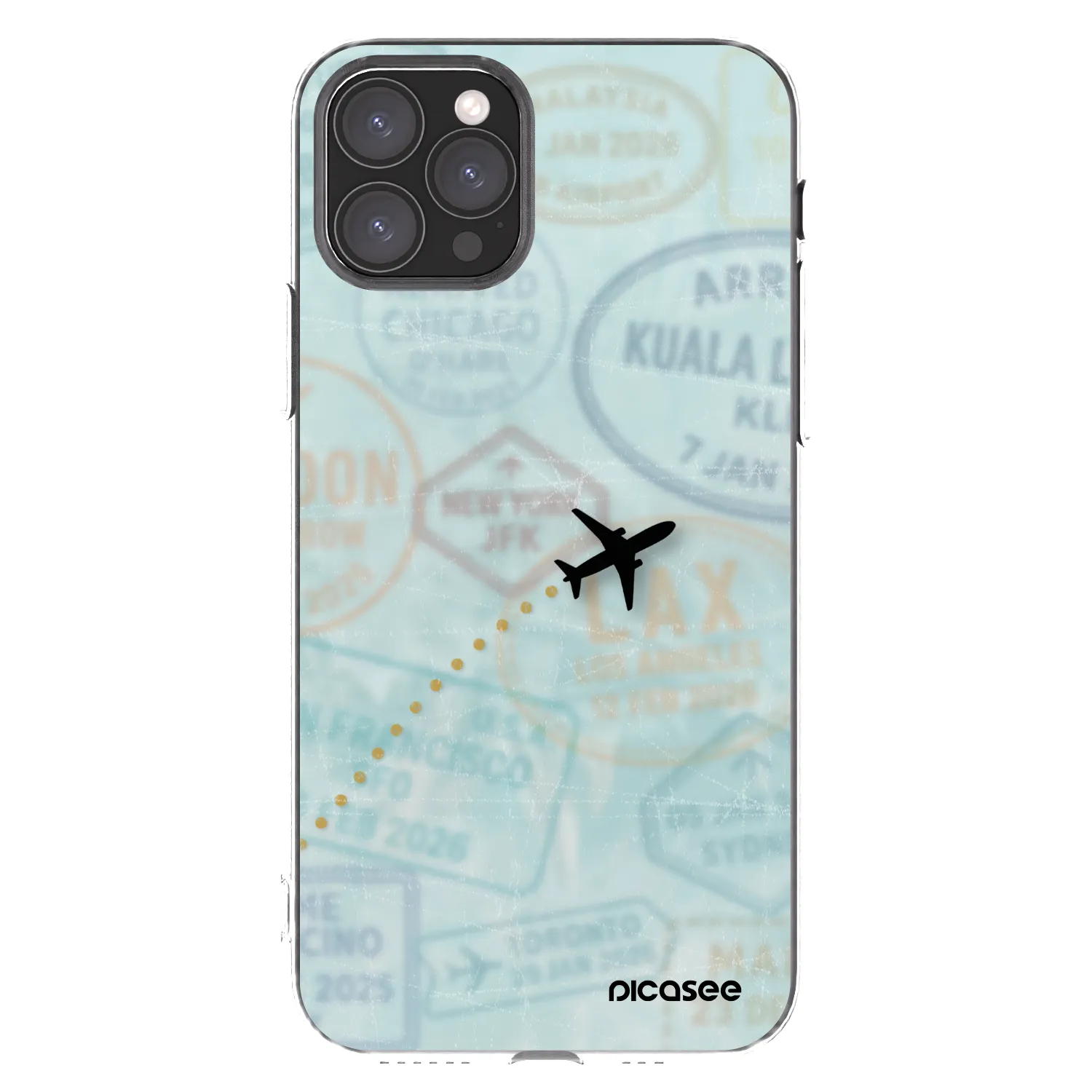 Picasee διαφανής θήκη σιλικόνης Apple iPhone 11 Pro - FLIGHT PATH