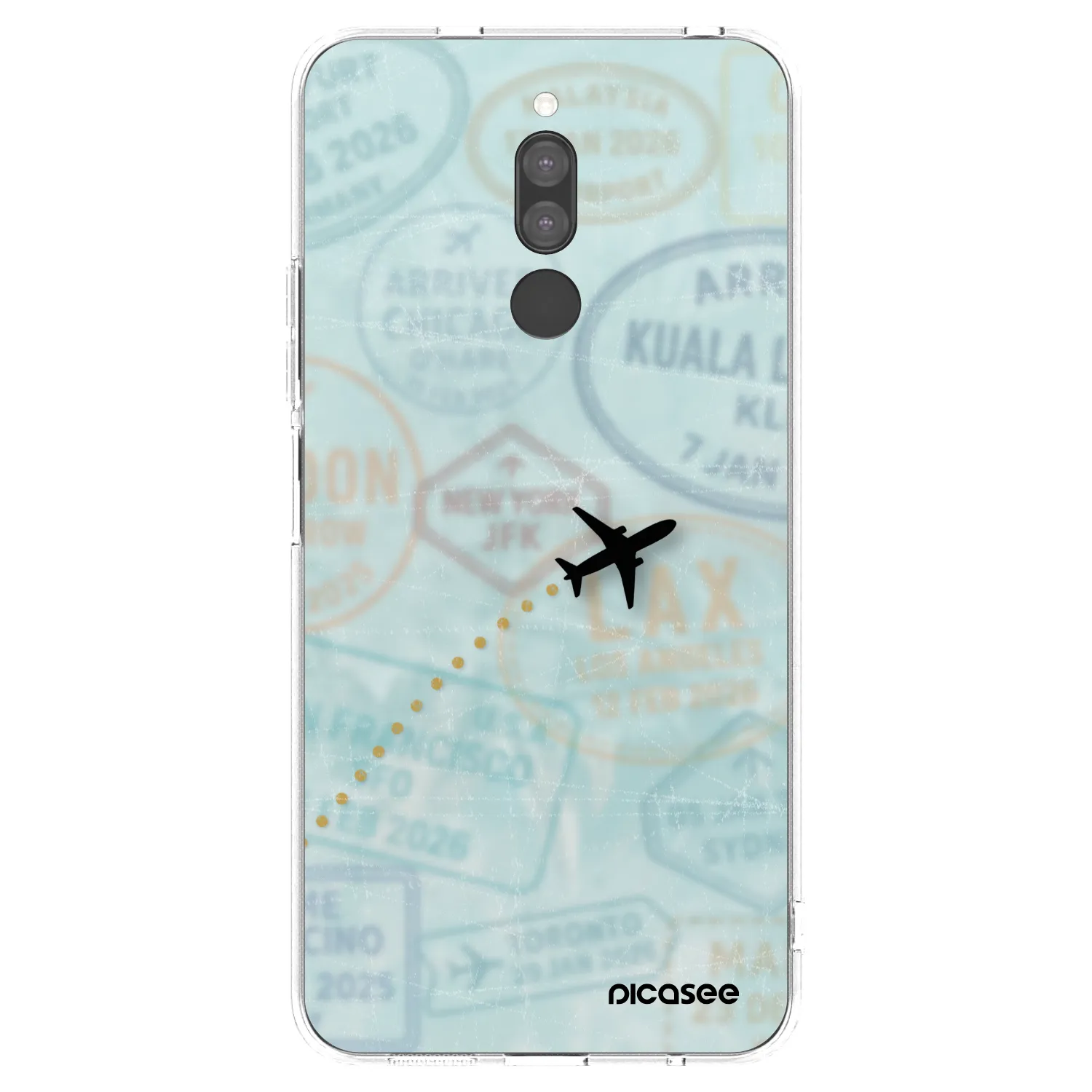 Picasee διαφανής θήκη σιλικόνης Xiaomi Redmi 8 - FLIGHT PATH