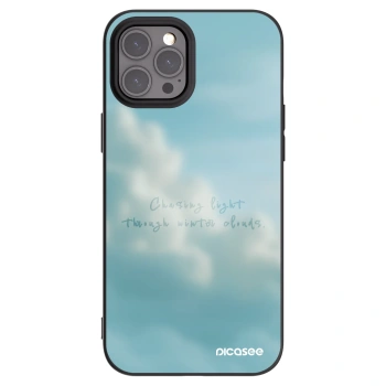 Picasee Μαύρη θήκη σιλικόνης για Apple iPhone 12 Pro Max - CHASiNG LIGHT
