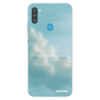 Picasee διαφανής θήκη σιλικόνης Samsung Galaxy M11 - CHASiNG LIGHT