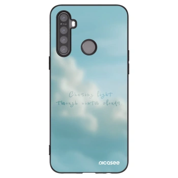 Picasee Μαύρη θήκη σιλικόνης για Realme 6i - CHASiNG LIGHT