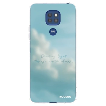 Picasee διαφανής θήκη σιλικόνης Motorola Moto G9 Play - CHASiNG LIGHT