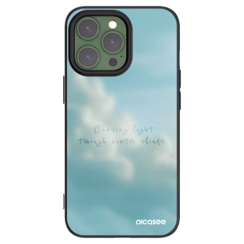Picasee Μαύρη θήκη σιλικόνης για Apple iPhone 13 Pro - CHASiNG LIGHT