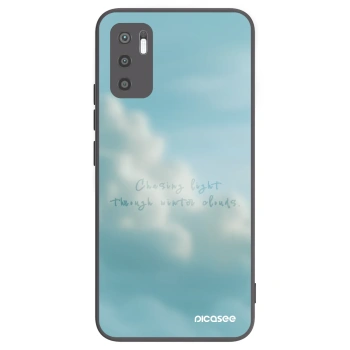 Picasee Μαύρη θήκη σιλικόνης για Xiaomi Redmi Note 10 5G - CHASiNG LIGHT