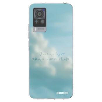 Picasee διαφανής θήκη σιλικόνης Vivo X60 Pro 5G - CHASiNG LIGHT